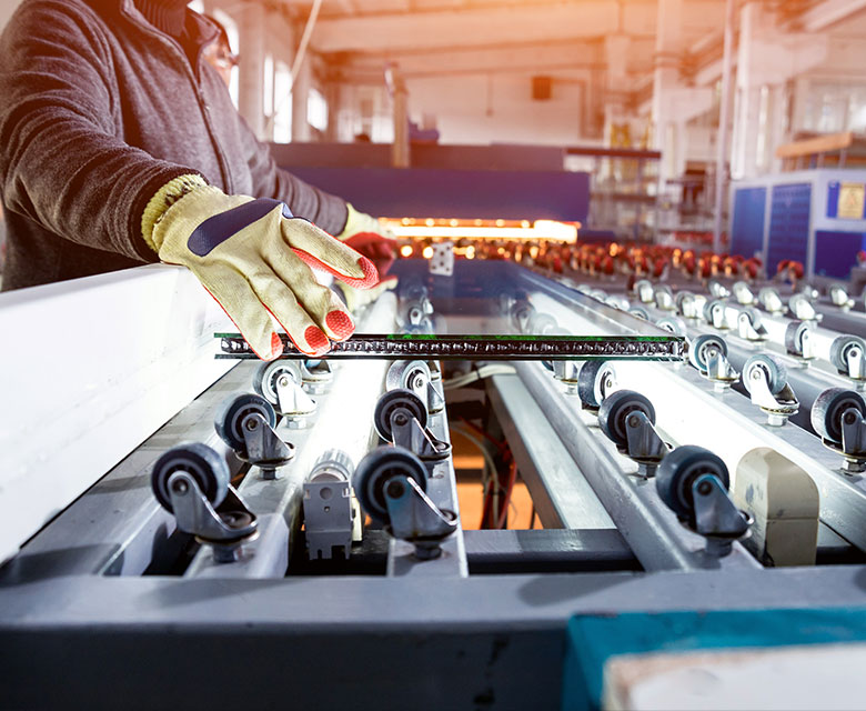 Glass manufacturing sheet